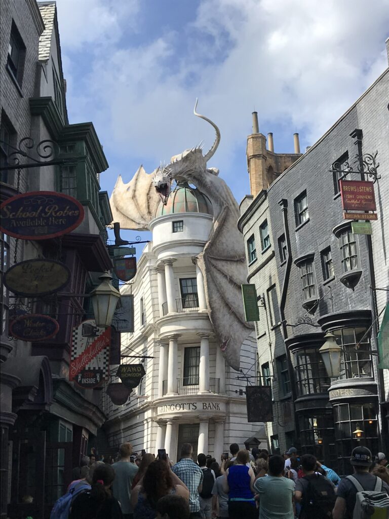 Harry Potter maailma Universal Studiosilla.